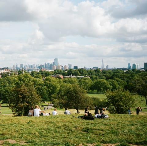 Enjoy a picnic on nearby Primrose Hill and admire the view