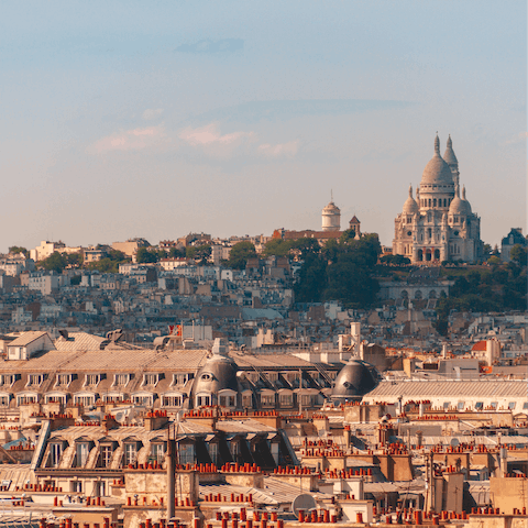 Pay a visit to the Sacré-Cœur, a must-see when in Montmartre