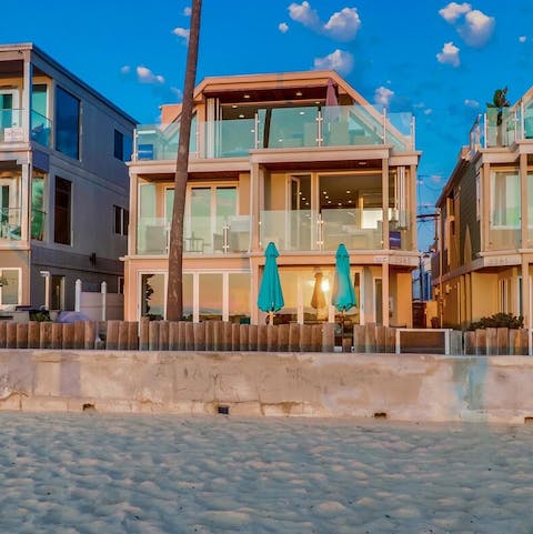 Make the most of your beach-front location