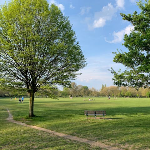 Stretch your legs in nearby Wandsworth Common