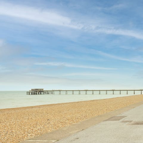 Step outside and embrace the fresh sea air with long walks along the promenade