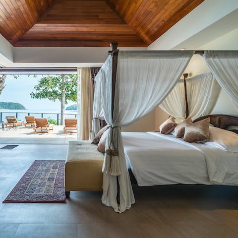 Wake up to inspiring views and feel a wonderful sense of relaxation