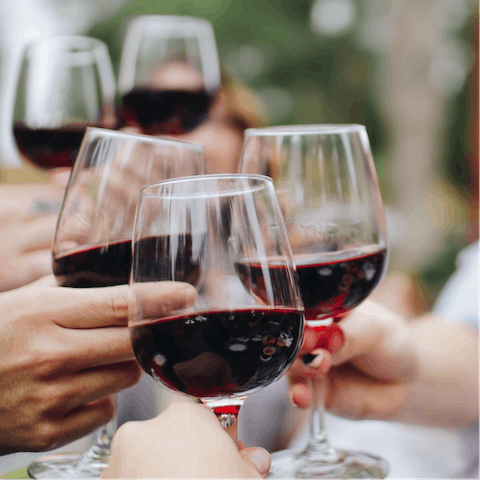 Wine and dine at the many restaurants and bars in the Arts and Warehouse District