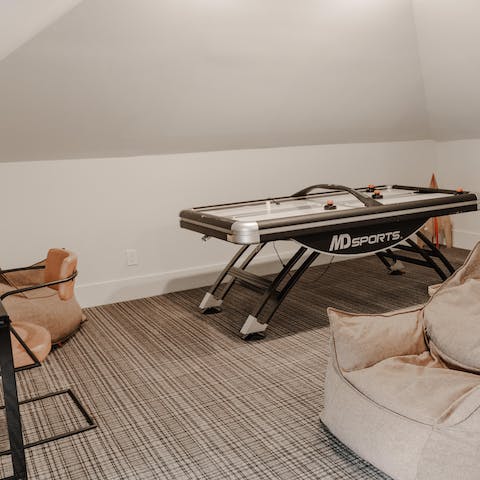 Have fun in the games room