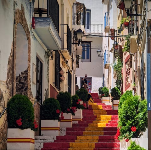 Explore Calpe's old town – within easy driving distance