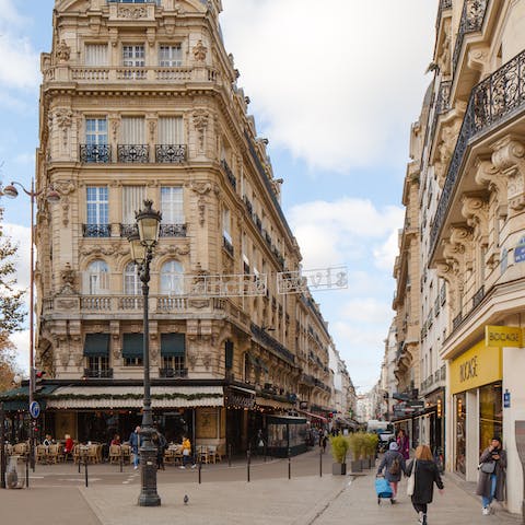 Take a stroll and admire the 18th-century sandstone buildings of the Batignolles neighbourhood