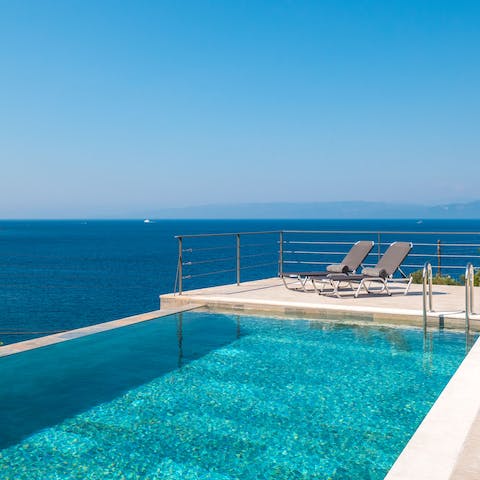 Feel the height of relaxation whilst lounging by the pool