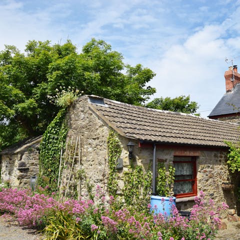 Stay in a traditional stone cottage