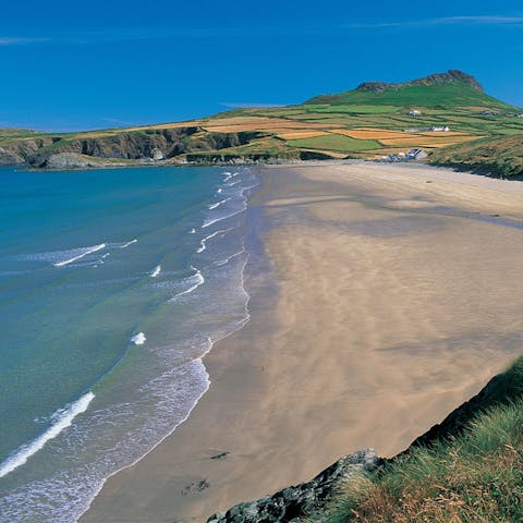Explore the coast and beaches of Pembrokeshire