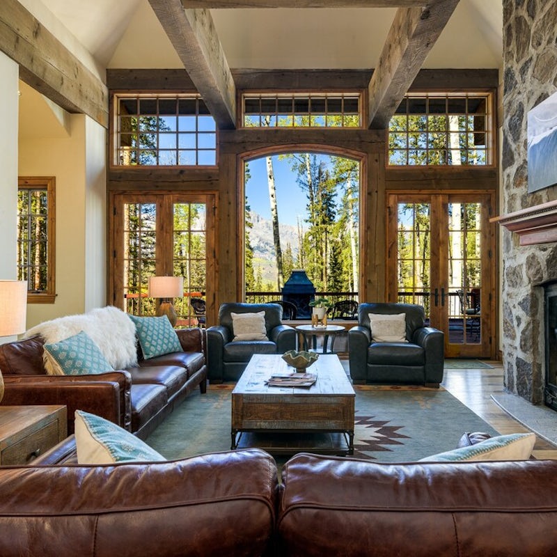 Enjoy beautiful views from the living room