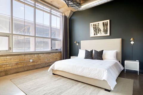 Drift off in style and comfort, only a super-king size bed will do