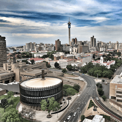 Discover Johannesburg's lively Rosebank neighbourhood,  the business hub of the city