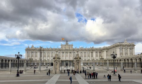 Visit the Royal Palace of Madrid, soaking up the stunning architecture