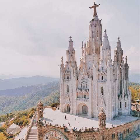 Take an excursion to visit the breathtaking The Temple Expiatori del Sagrat Cor, which can be reached in a thirty-minute drive