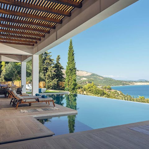Swim in the infinity pool, and gaze in awe at the views