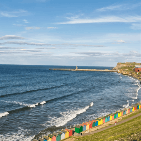 Rejuvenate with morning strolls along Whitby's promenade, within walking distance of the home
