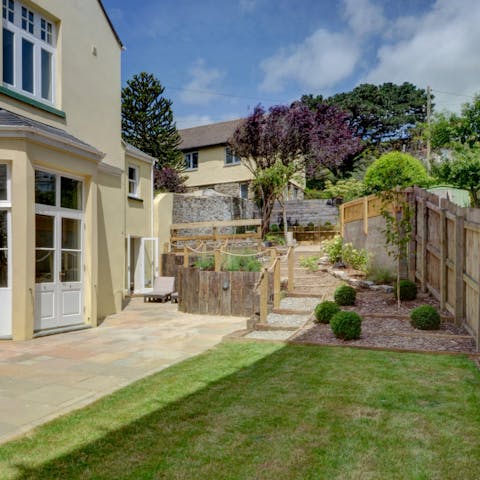 Make the most of the gardens on lush, sunny days