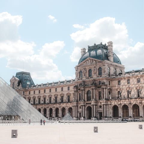 See some of the most famous art in the world at the iconic Louvre museum