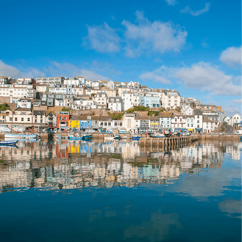 Explore the seaside town of Brixham, right on your doorstep