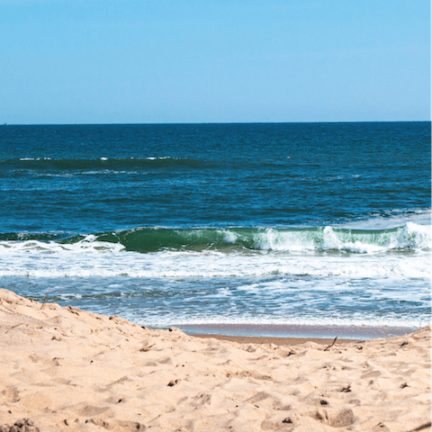 Soak up the sun on Malibu's sandy beaches