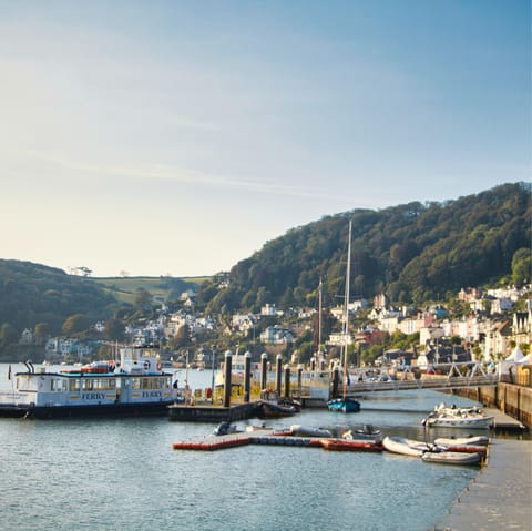 Pay a visit to Dartmouth, one of South Devon's most enchanting towns – it's just a ten-minute drive away