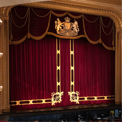 Watch a production at the nearby Royal Opera House