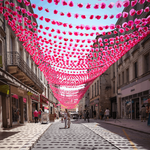 Visit Périgueux for the afternoon, just a fifty-minute drive from home