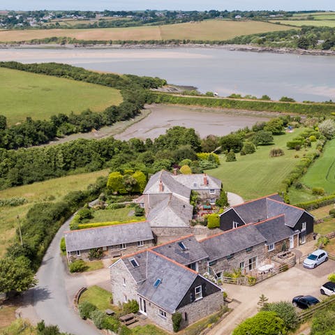 Enjoy the laid-back pace of life by the River Camel
