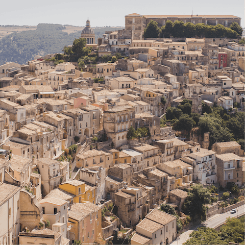 Explore the UNESCO world heritage site of Ragusa – you're at the heart of the province