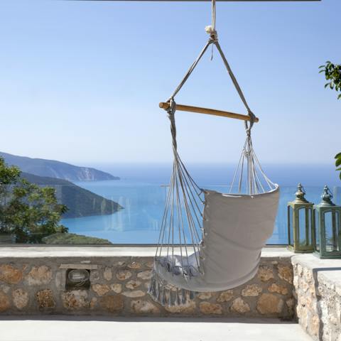 Bag the best seat in the house, overlooking the stunning sea view