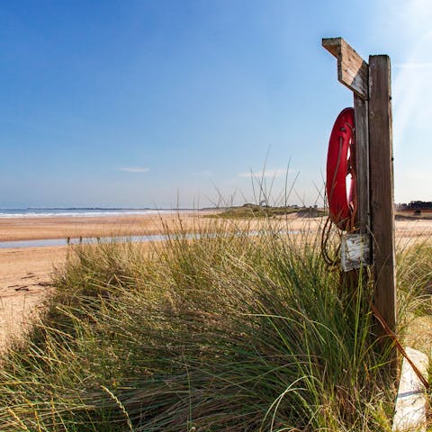 Escape to bucolic Wandylaw, just a short drive from the Northumberland Coast