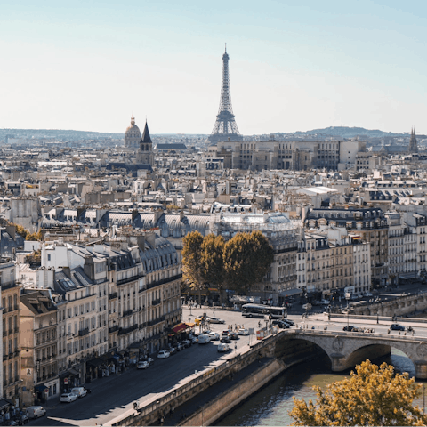 Explore Paris, including this district's many parks