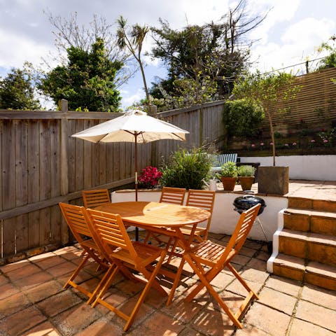 Spend sunny days in the garden – it's a great spot for Pimms