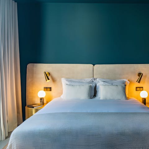 Draw the blackout drapes for a cosy night's sleep