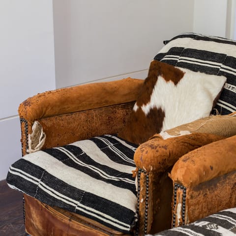 Make yourself cosy on the Kenyan chairs