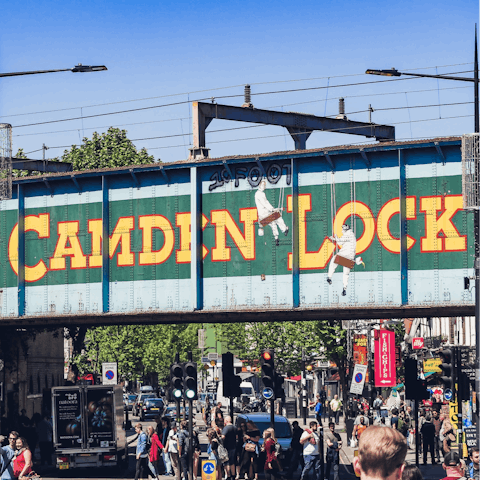 Explore the restaurants and bars of Camden