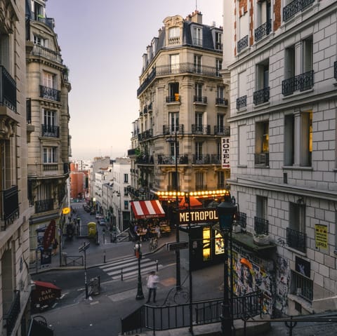 Explore the charming city of Paris, within a forty–five–minute drive away
