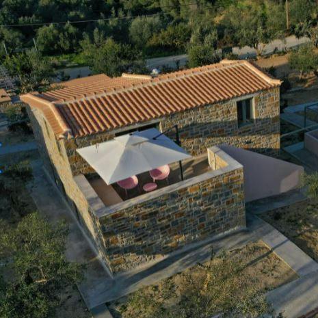 Sit out on the shaded terrace and gaze out over the olive groves