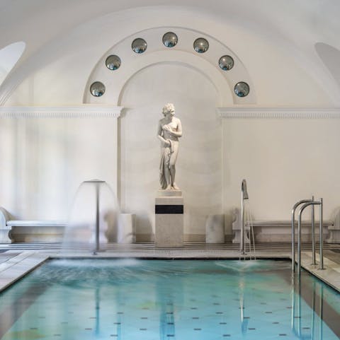 Be pampered at one of Europe's most luxurious spa retreats