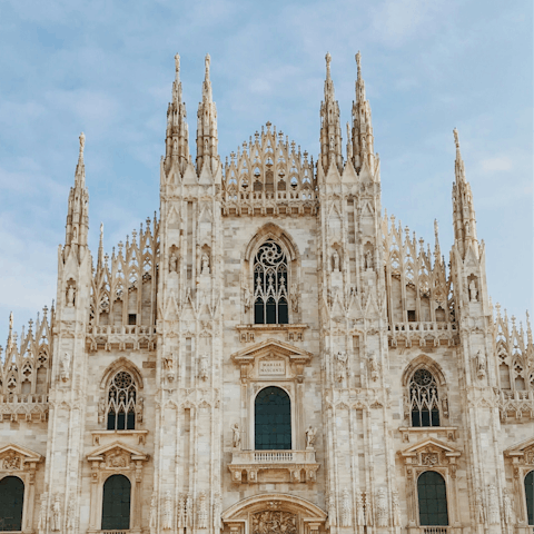 Ride the metro to the Duomo, fifteen minutes away