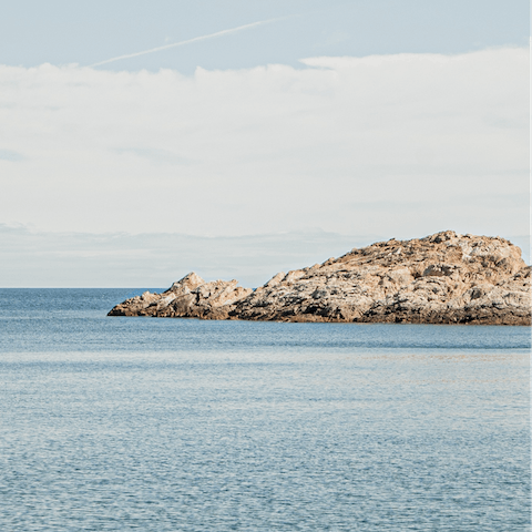 Take the 12 kilometre drive to Costa Brava's beautiful beaches