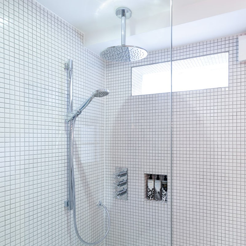 Wake up under the rainfall shower