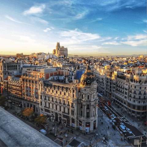 Discover everything Spain’s capital has to offer, including the nearby Madrid Río