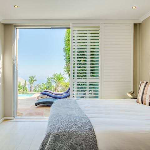 Wake up to mesmerising sea views and feel a wonderful sense of relaxation