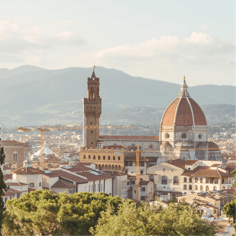 Immerse yourself in the historic heart of Florence from Piazza Santa Croce
