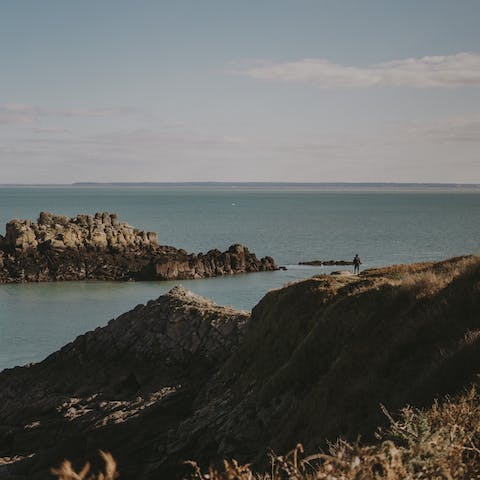 Delight your eyes and taste buds in Cancale, home to a pretty port, famous oysters and sandy beaches