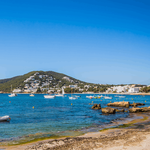 Discover the delights of Santa Eulalia – a short drive away
