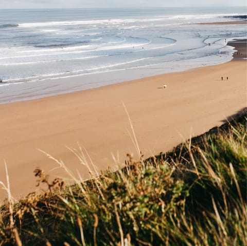 Explore Suffolk and the North Sea Coast – Corton Beach is a ten-minute walk away