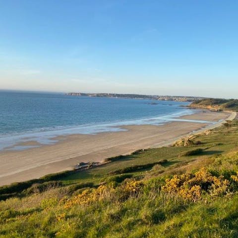 Take the ten-minute stroll to Berneuf beach and enjoy the glorious 7km stretch of sand