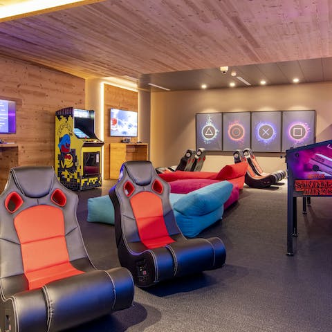 Take advantage of the on-site amenities to keep the family entertained